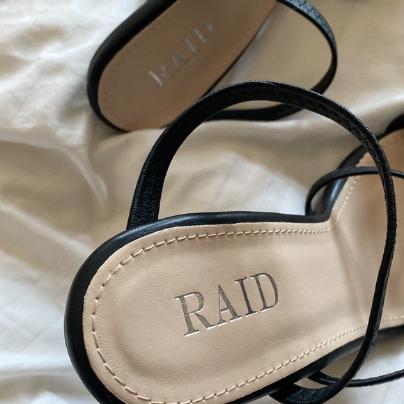 SOLD Raid Georgina Heeled Sandal Size 38 or 7 - Picture 9 of 9